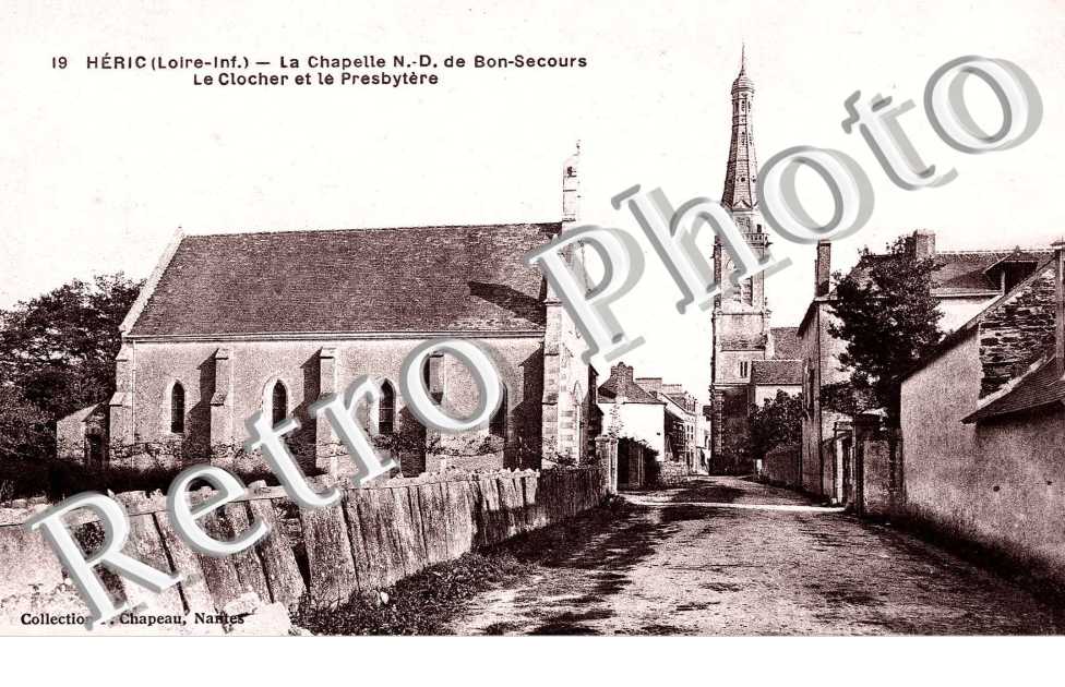 la chapelle notre dame de bonsecours le clocher et presbytere