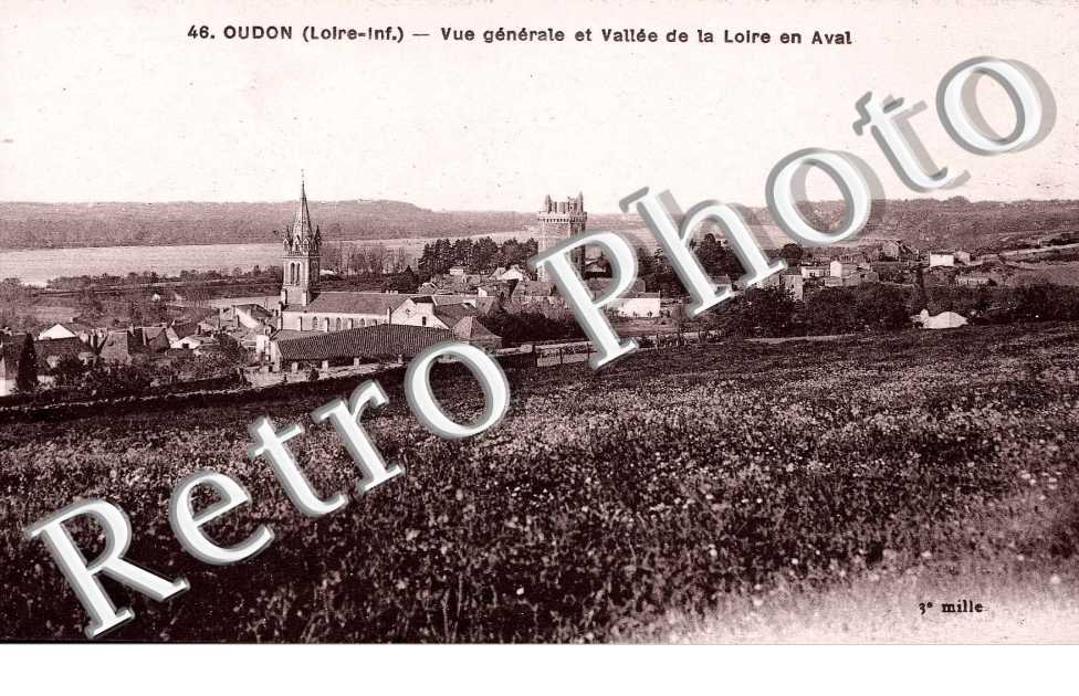 vue generale et vallee de la Loire en aval