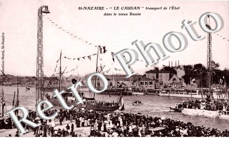 "Le Caudan" transport de l'etat dans le vieux bassin