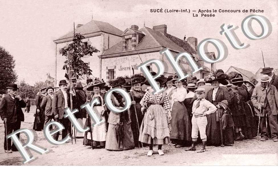 apres le concours de peche, la pesee