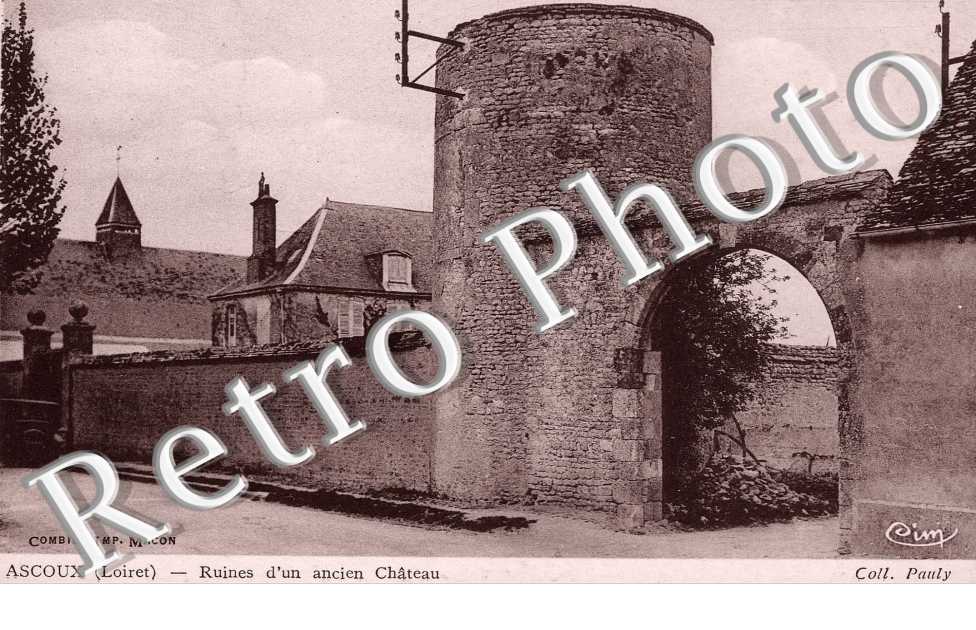 ruines d'un ancien chateau