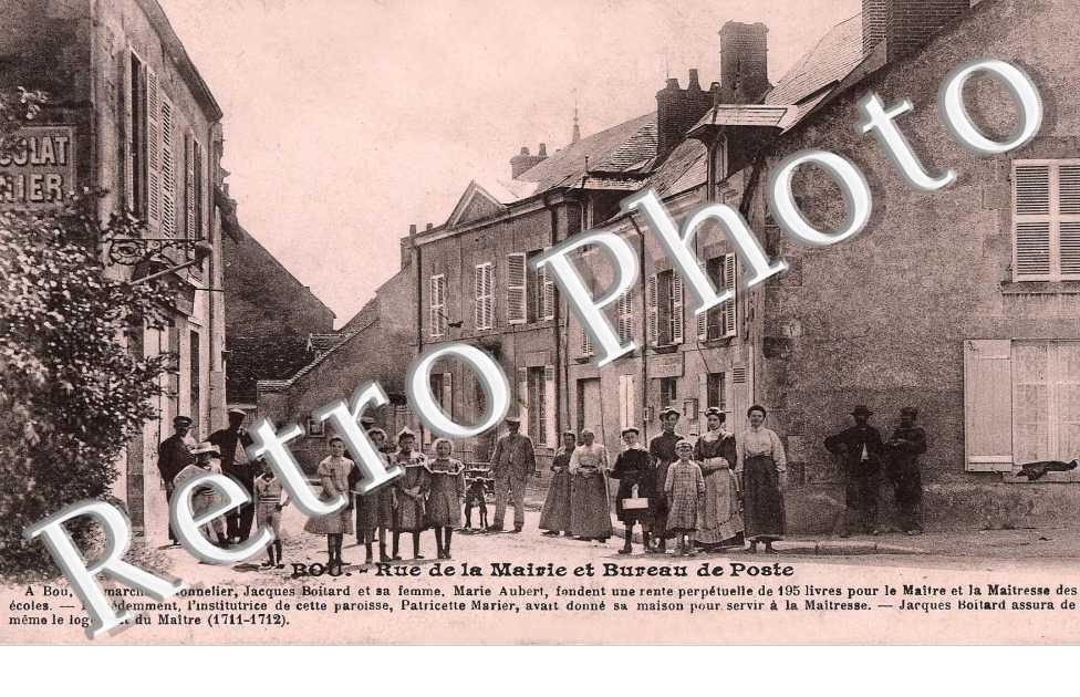 rue de la Mairie et bureau de poste