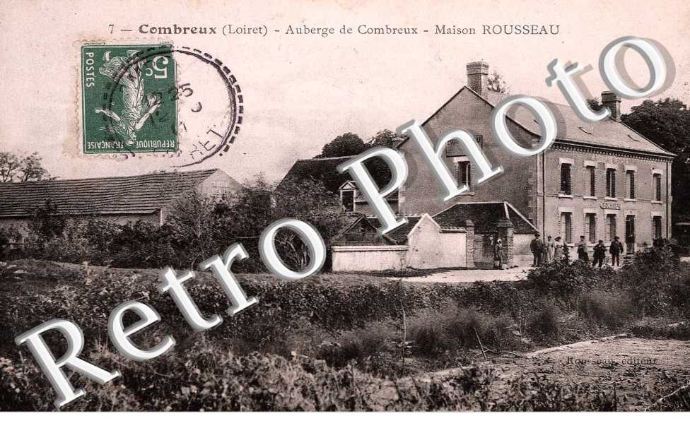 auberge de Combreux, maison Rousseau