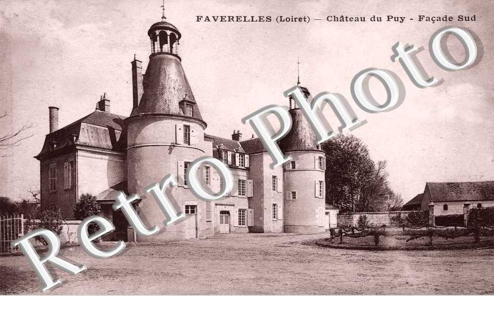 le chateau du Puy, facade sud