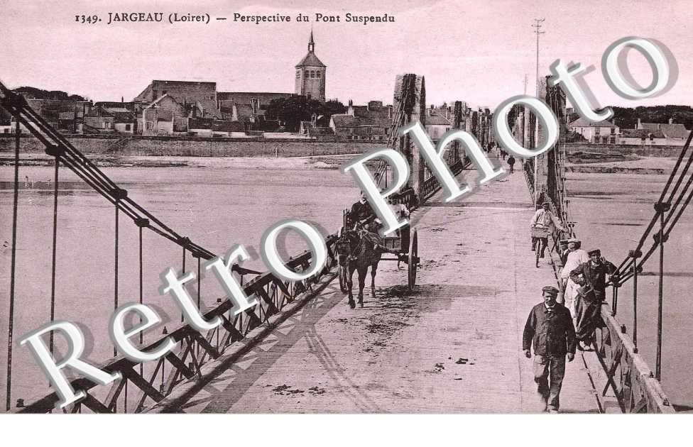 perspective du pont suspendu