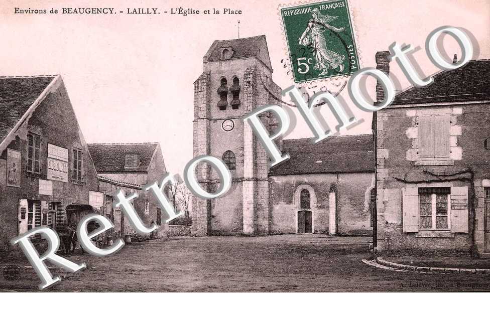 l'eglise et la place