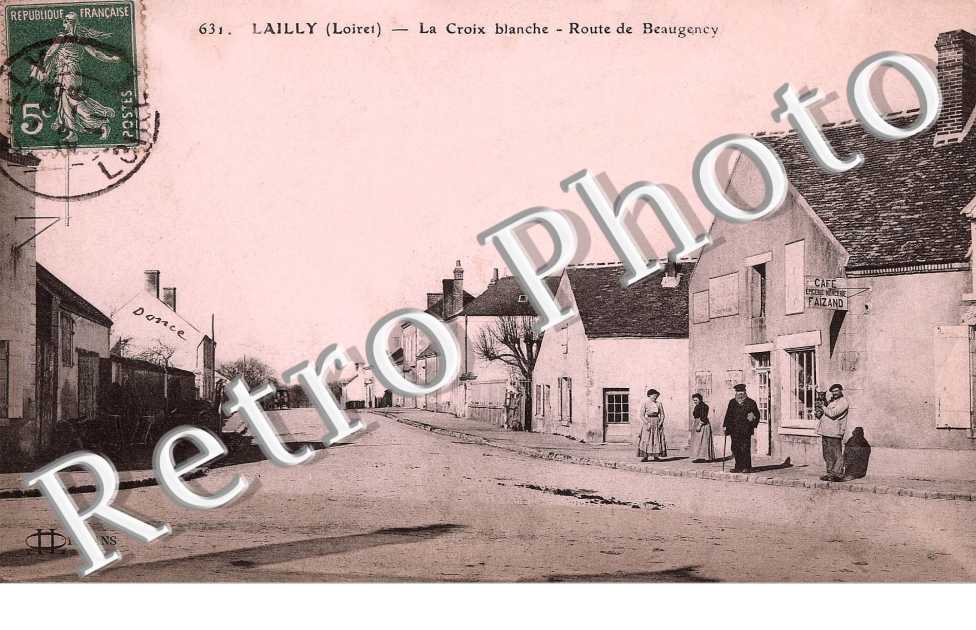 la Croix-Blanche, route de Beaugency