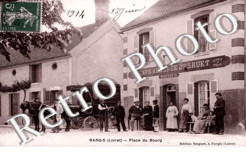 place du bourg (cafe auberge desruet)