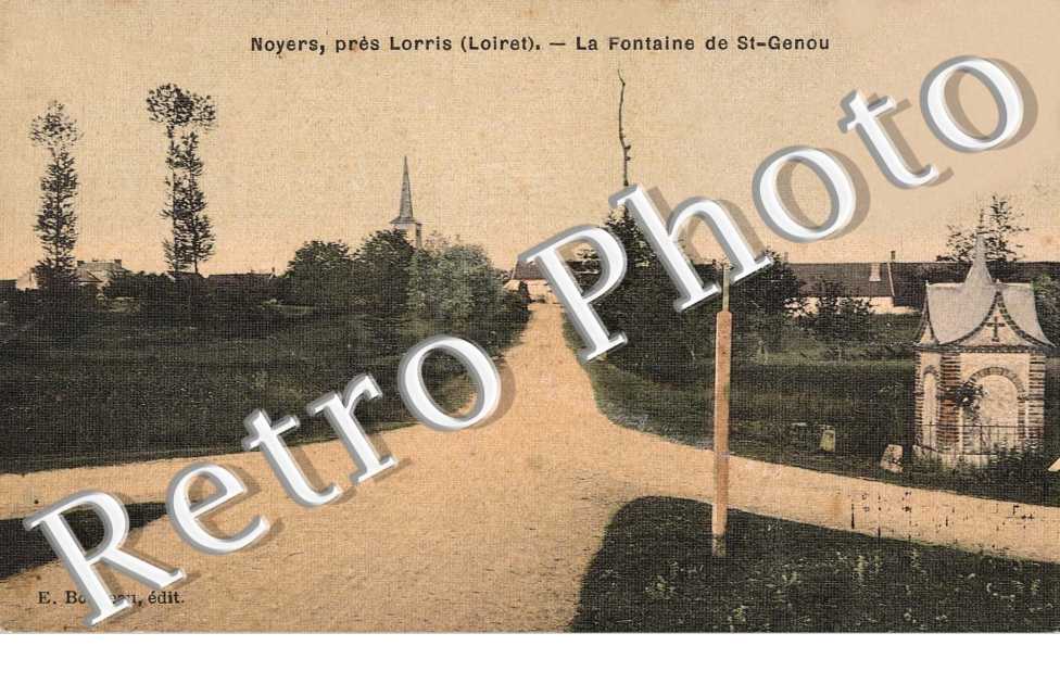 la fontaine de Saint Genou