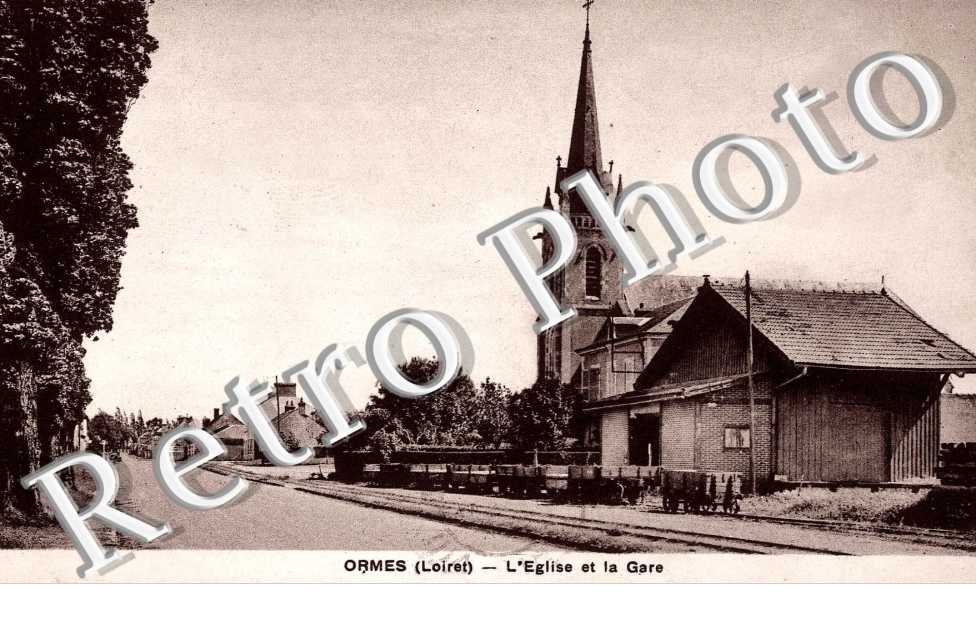 l'eglise et la gare