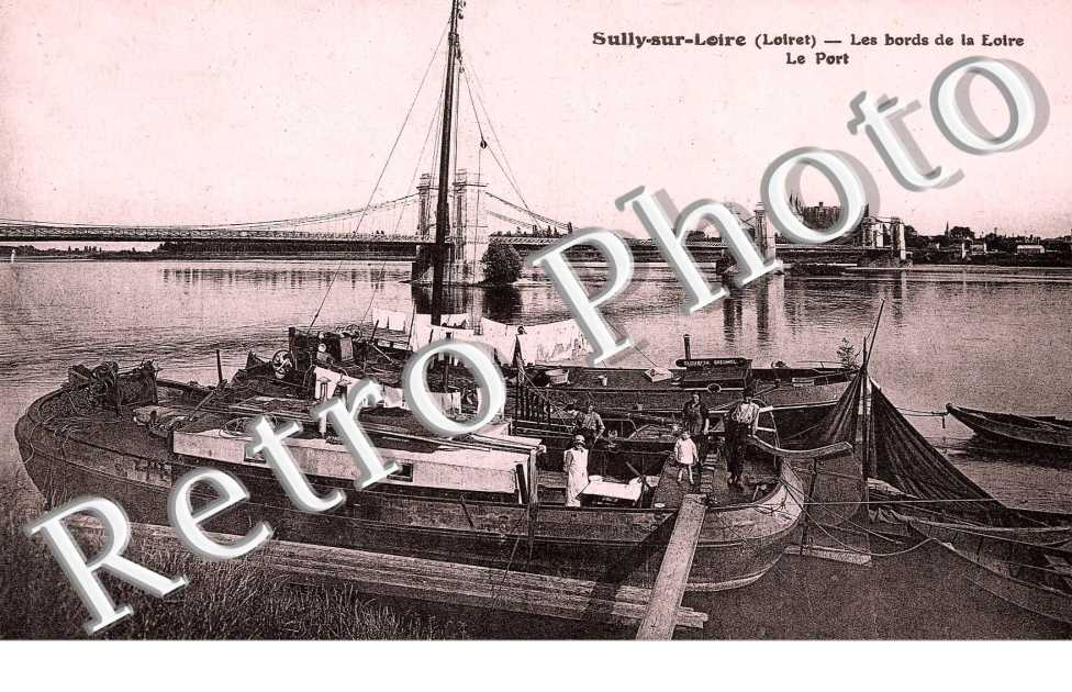 les bords de la loire, le port