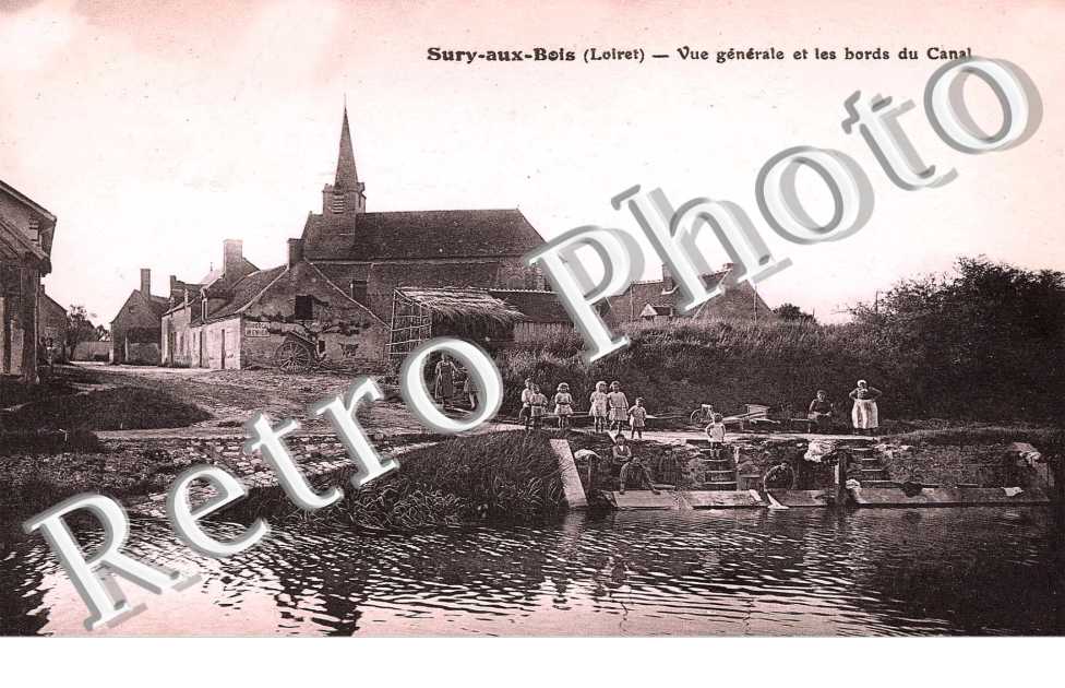 Vue generale et les bords du canal