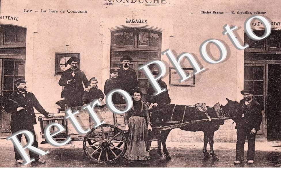 la gare de Conduche