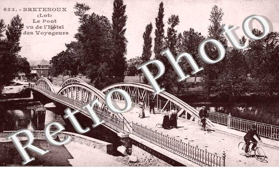 le pont vu de l'Hotel des Voyageurs