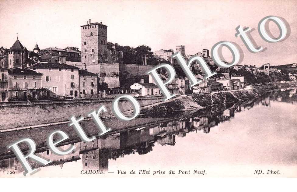 VUE DE L'EST PRISE DU PONT NEUF