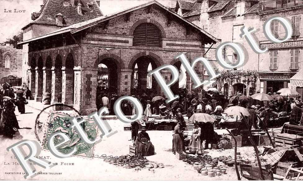 La Halle un jour de foire