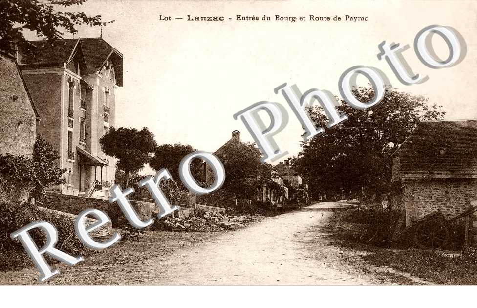 Entree du Bourg et Route de Payrac