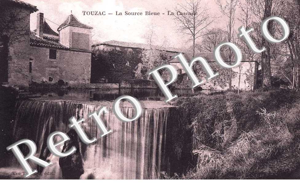 La Source Bleue, la Cascade