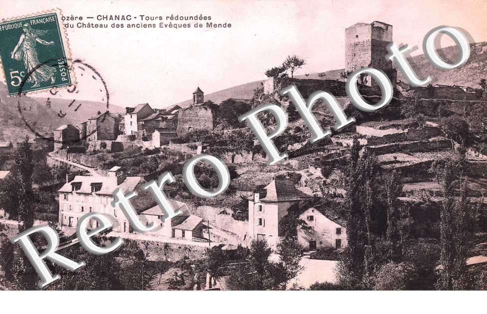 tours redondees, chateau des anciens eveques de Mende