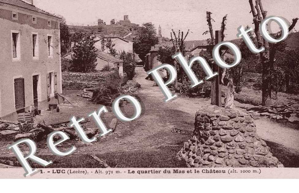 le quartier du Mas et le chateau