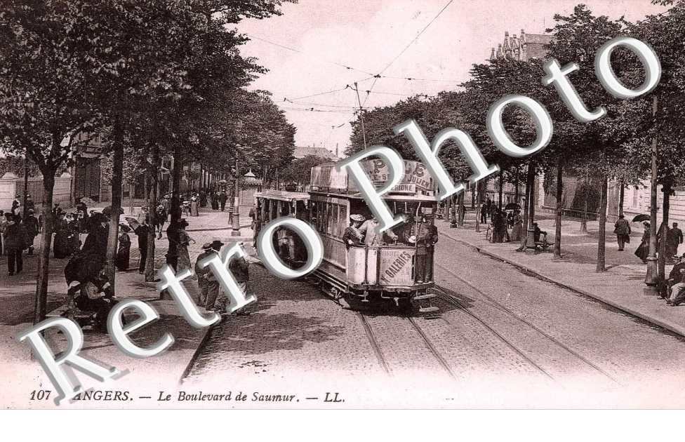 le boulevard de Saumur