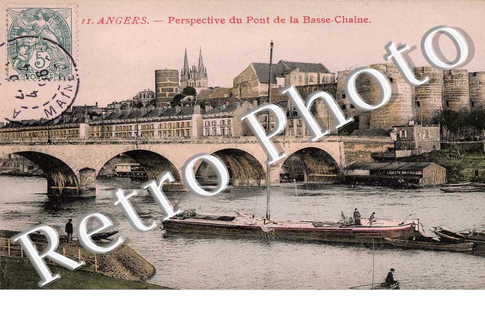 perspective du pont de la basse chaine