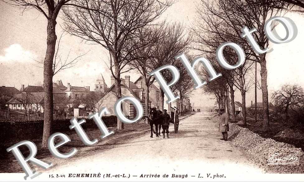 Arrivee de Bauge