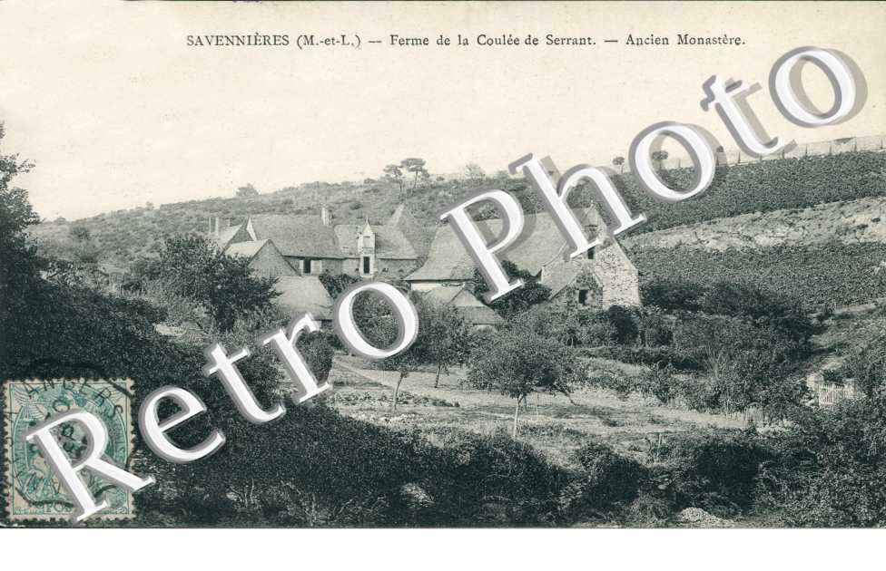 ferme de la coulee de serrant, ancien monastere