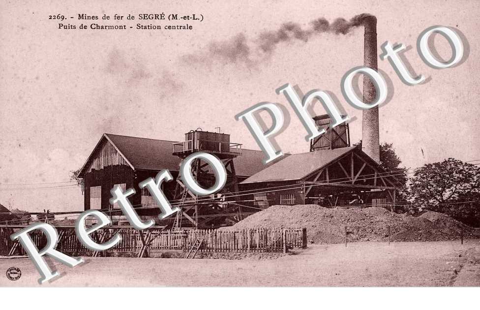 mines de fer, puits de charmont, station centrale