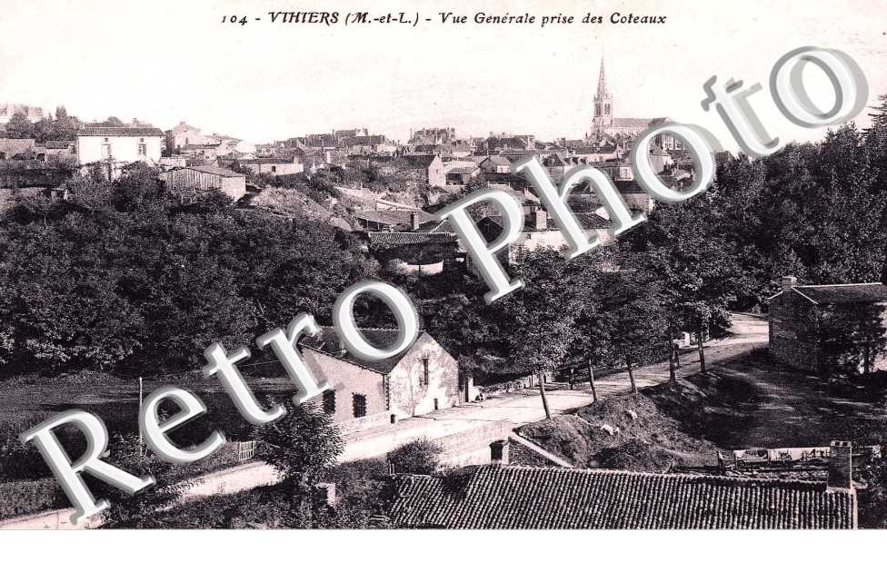 Vue generale prise des coteaux