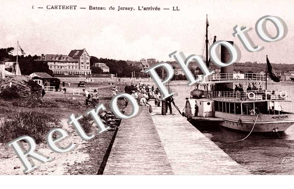 Bateau de Jersey - l'arrivee