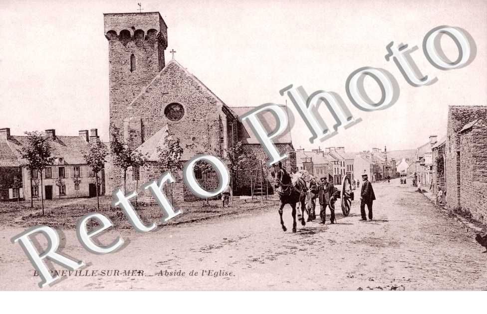 Barneville sur Mer, Abside de l'Eglise