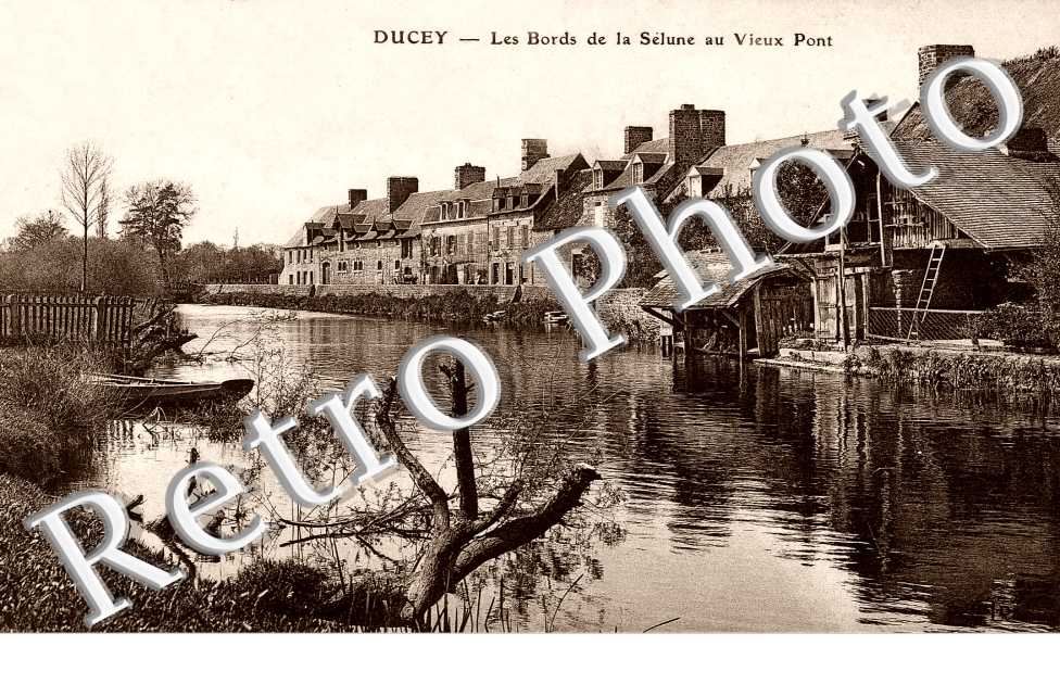 les bords de la Selune au Vieux Pont