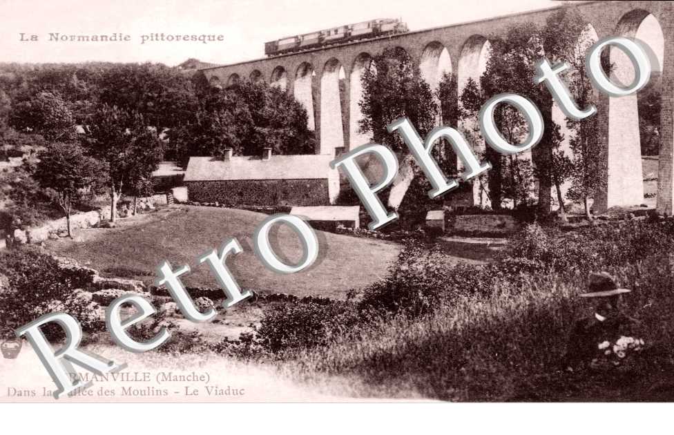 Dans la vallee des Moulins - le viaduc