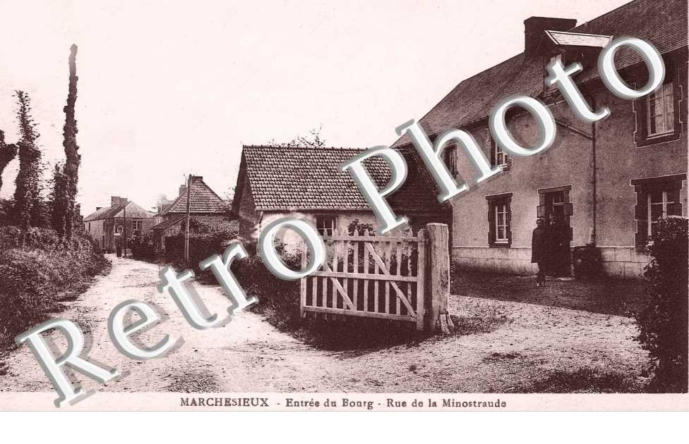 Entree du bourg - rue de la Minostraude