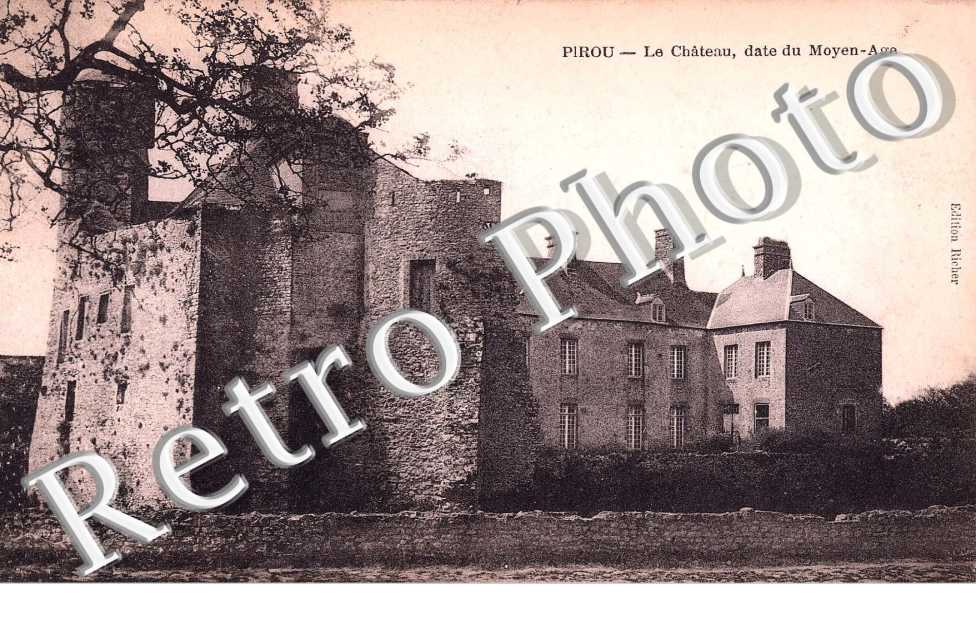 le chateau, date du Moyen-Age