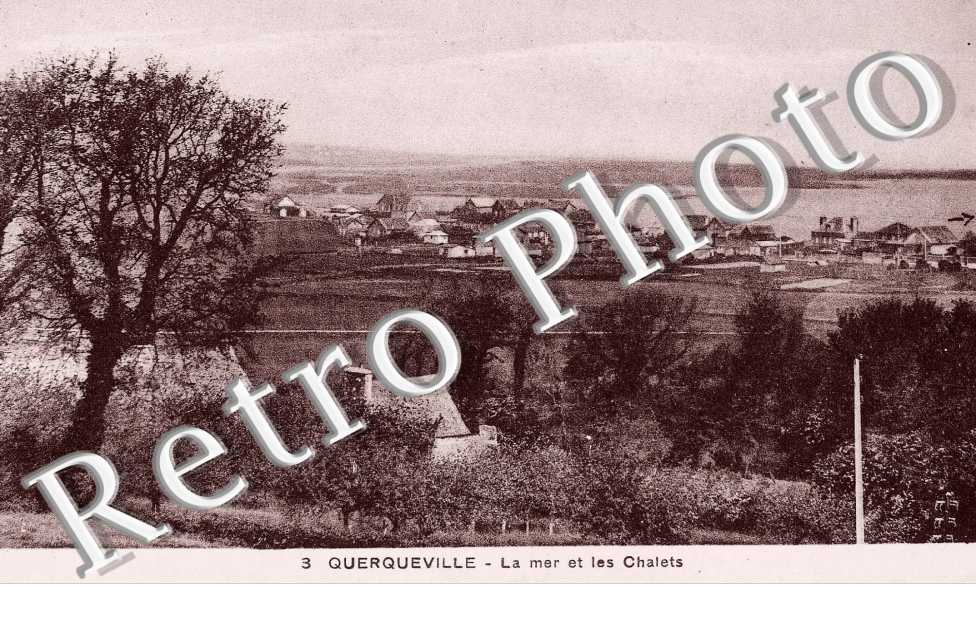 la mer et les chalets