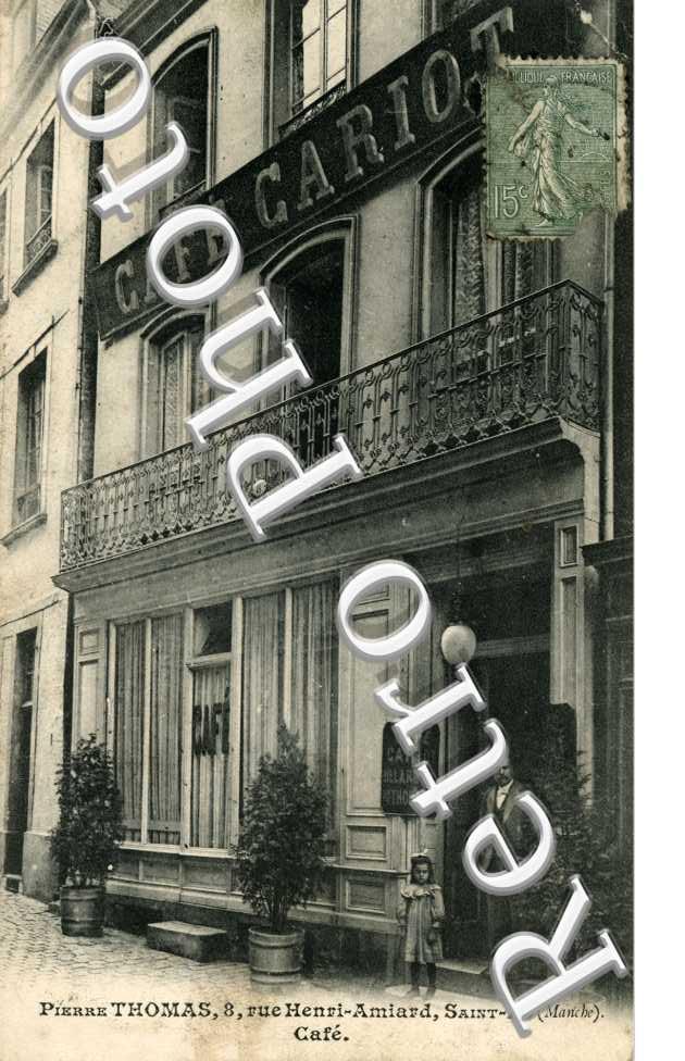 Pierre Thomas rue Henri-Amiard cafe