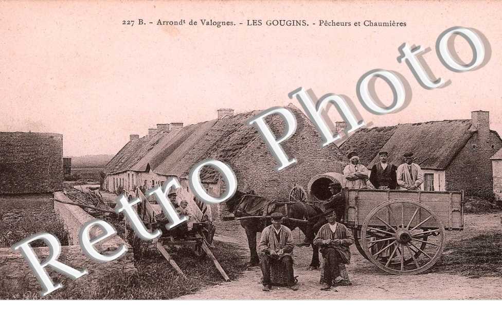 Les Gougins - Pecheurs et Chaumieres