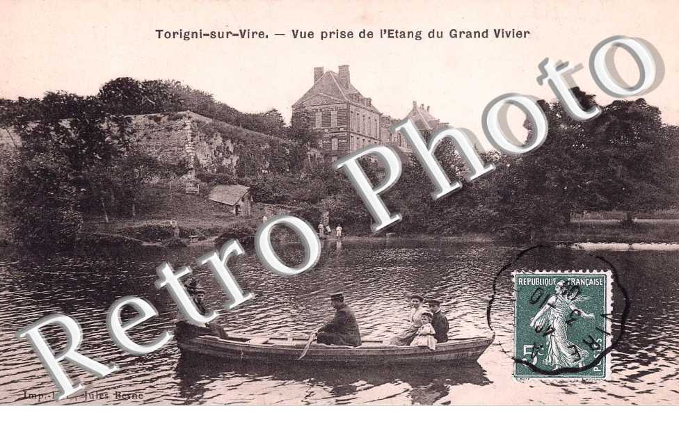 vue prise de l'etang du Grand Vivier