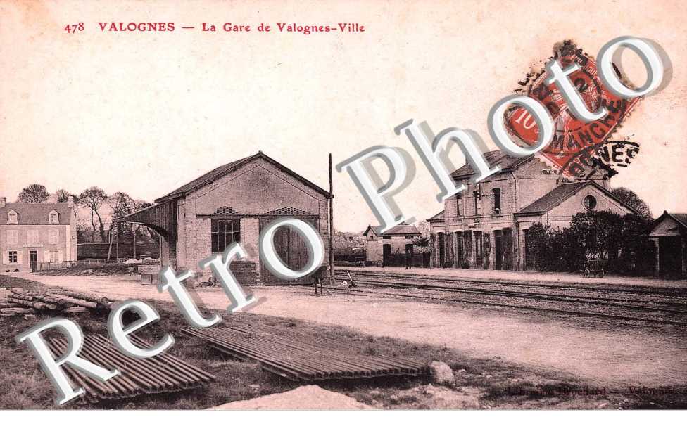 la gare de Valognes-Ville
