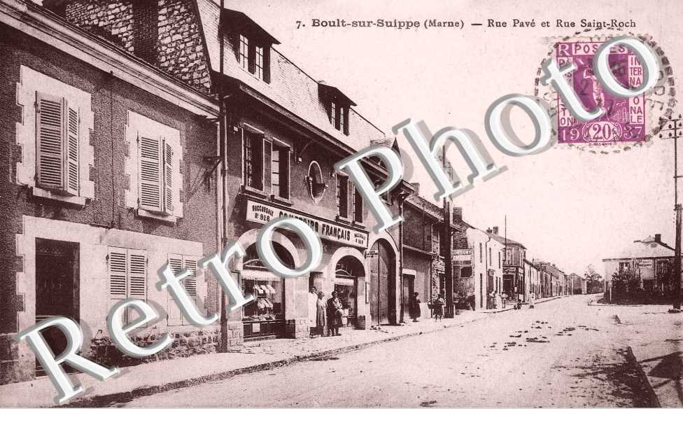 rue Pave et rue Saint-Roch