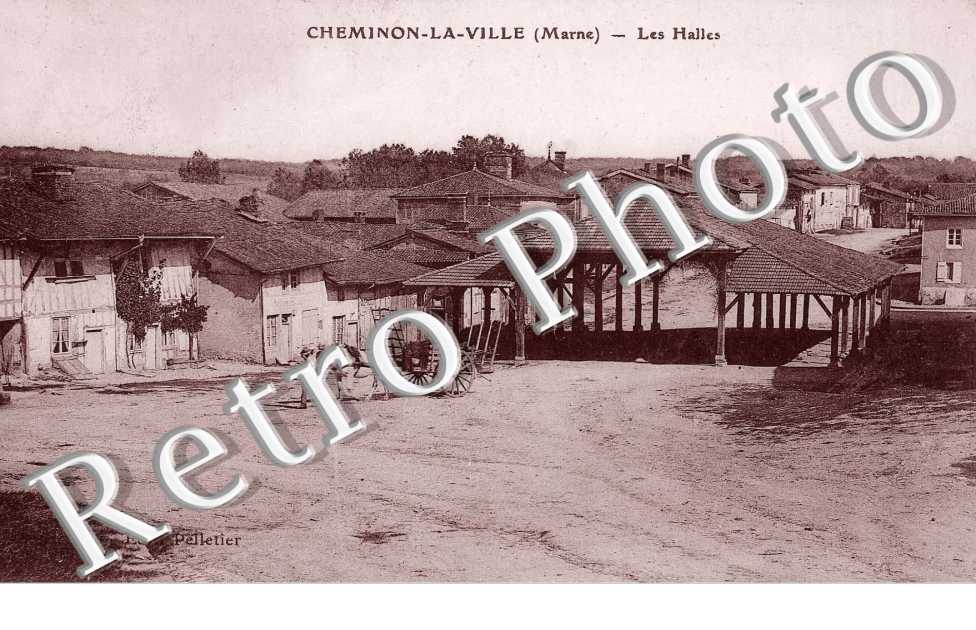 Cheminon-la-Ville, les Halles