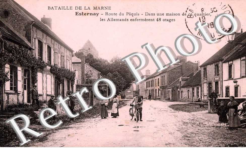 Route du Paquis dans une maison de ce quartier les allemands enfermerent 48 otages