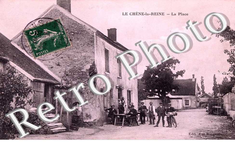 LE CHENE LA REINE  la place