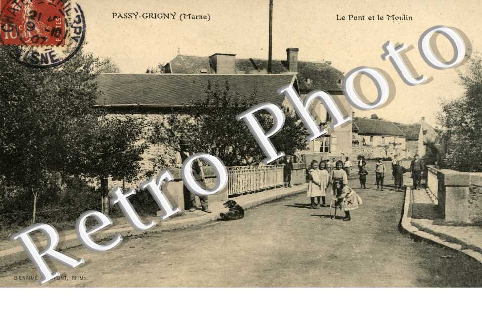 Le pont et le moulin