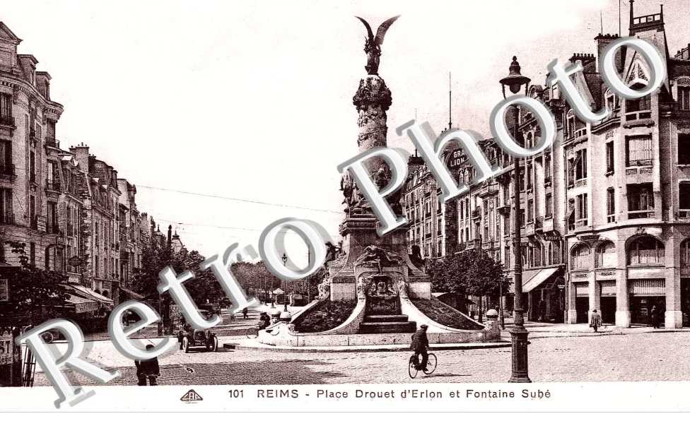 place drouet d'erlon fontaine sube