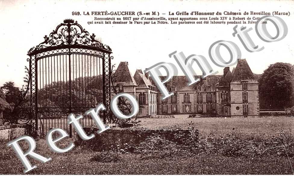 le chateau   LA GRILLE d'honneur
