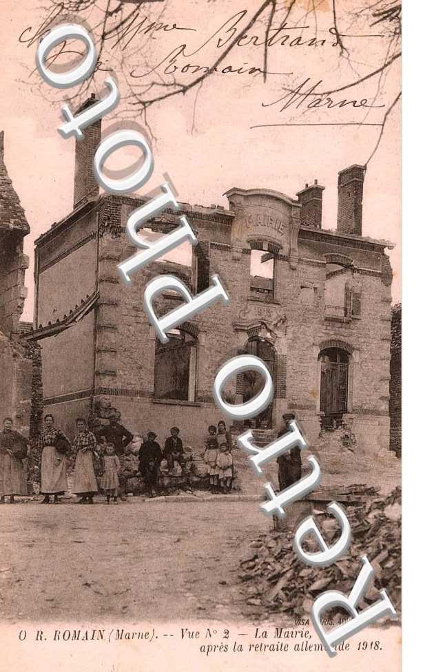 La mairie apres la retraite des allemands