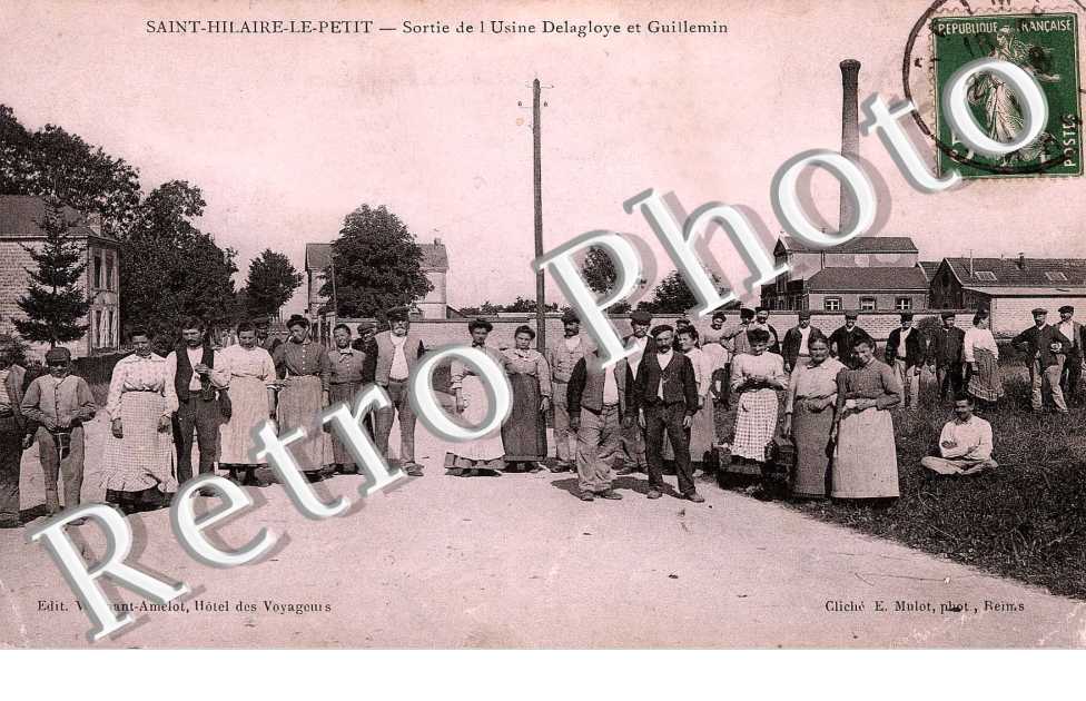 sortie de l' usine Delagloye et Guillemin
